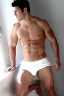 Sexy Muscle Men in White Underwear - Pictures Gallery 8