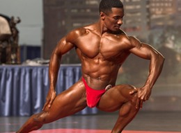 Male Bodybuilder Posing On Stage Part 8 - Hard as Rock n Hot as Hell