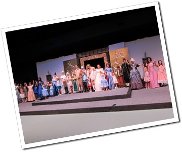 The cast and audience The cast and audience