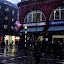 Covent Garden tube station in the snow!