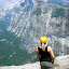 Hanging in Yosemite
