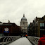 St. Paul's from the Millennium Bridge :) St. Paul's from the Millennium Bridge :)