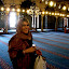 At the mosque near the Spice Bazaar.