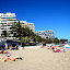 Loving that our hotel was 10 steps from the beach!