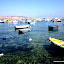 Boats on the bay.
