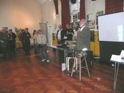 Frank dobson at the green fair