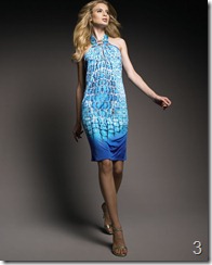 Roberto Cavalli Abstract-Print Halter Dress
