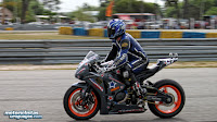 Scott Greenwood en el autódromo de El Pinar