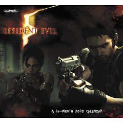 Resident Evil 2010 Wall Calendar