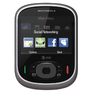 Motorola Karma QA1 Phone, Black (AT&T)