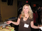 Cate enjoying the festivities at a NAYP Party With a Purpose