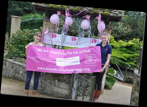 Lauren Baskett (left) & Hannah Shaw from Breast Cancer Campaign (resized)