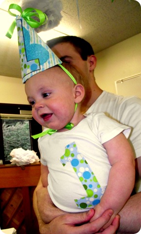 Eli's first birthday