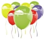 House Party balloons