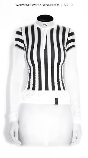 Warmenhoven & Venderbos Spring Summer 2010 collection barcode stripes