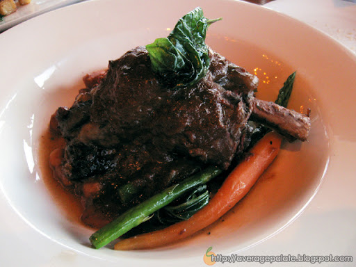 Monk McQueens, Dine Out Vancouver 2010, braised lamb ossobucco