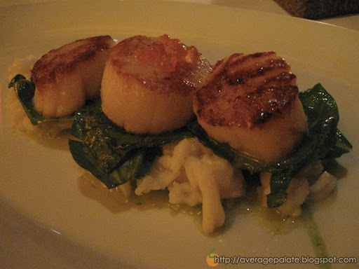 Observatory Grouse Mountain, Dine Out Vancouver 2010, Qualicum Bay scallops