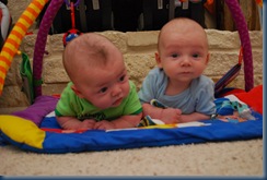 Tummy time with Tyce