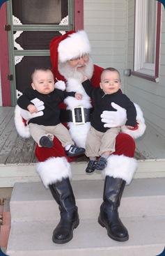Santa - L and H looking forward Santa - L and H looking forward