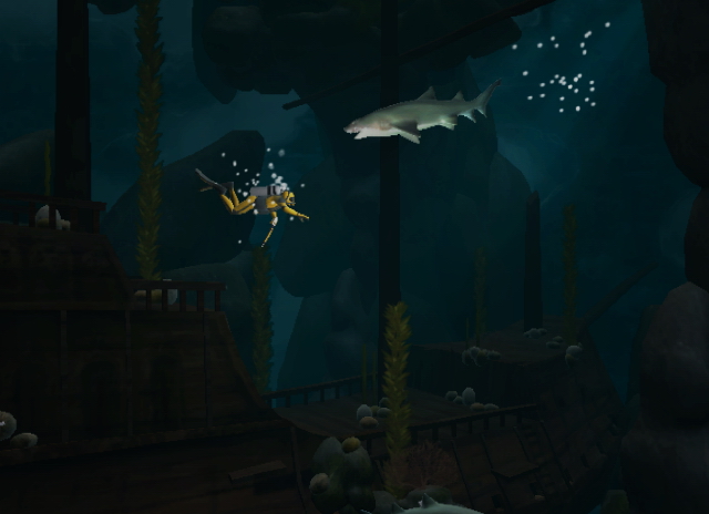 Dive, The Medes Islands Secret, game, nintendo, wii, screen, image, screenshot, screenshots, screens, images