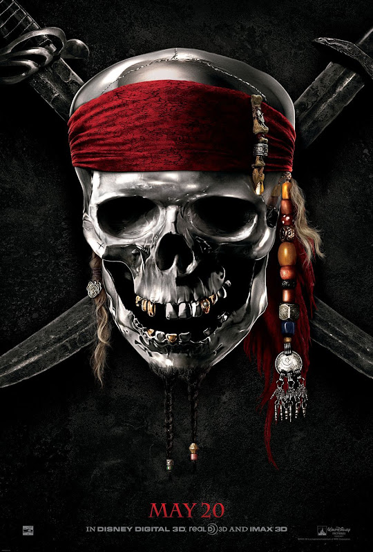 Pirates of the Caribbean 4, movie, poster