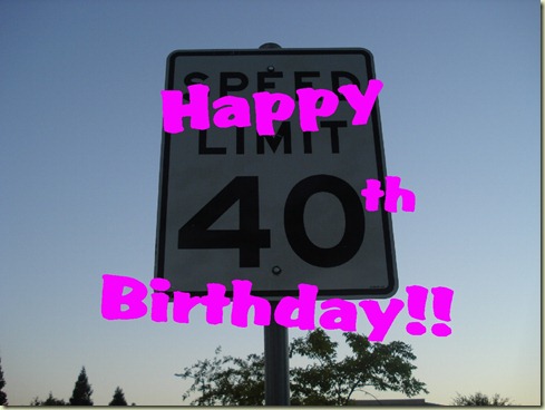Happy Birthday Sign
