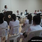 Orientation of New Volunteer Nurse<br>with Gov. Tet & Ms. Gila Garcia