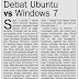 Kliping Harian Jogja 14 Maret 2010 Halaman 23 - Debat Ubuntu Vs Windows 7
