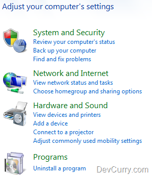 the version of Windows 7