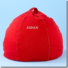 redpersonalizedbeanbag_Aiden