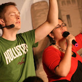 Singers in the worship team