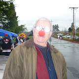 George being a clown