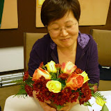 Ladies Tea and Flower Arrangement 11/5/09