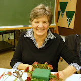 Ladies Tea and Flower Arrangement 11/5/09