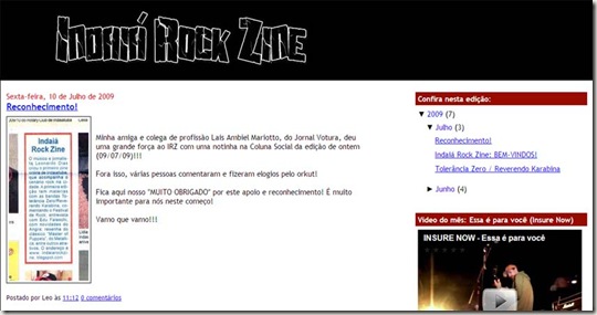 Indaiá Rock Zine