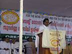 Vote of Thanks - Church Treasurer Rev.John.V.John....