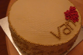 Vanessas 21st Red Velvet Cake from Food for Thought