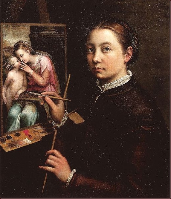 Sofonisba_Autorretrato