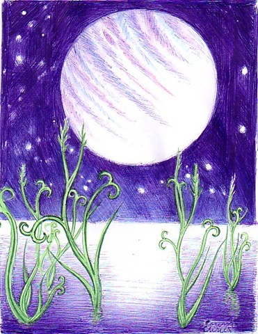 [Peisaj de pe alta planeta cu plante primitive gen Psyllophyton[5].jpg]