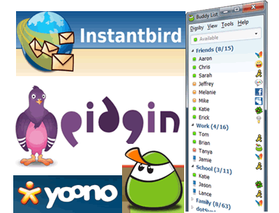 7 Cross Platforms All in One Instant Messenger Applications