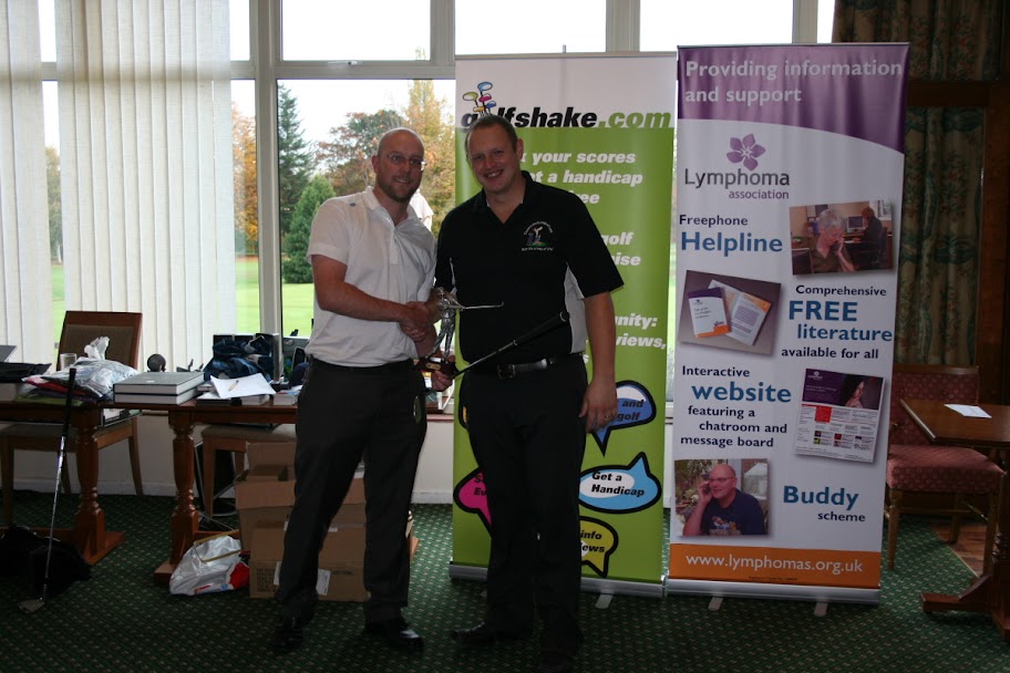 Stu Laws Charity Golf day 2009 winner