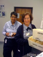 Joyce Floyd & Sue Miller Post workers Henderson KY