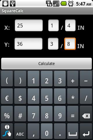 SquareCalc Construction Calc