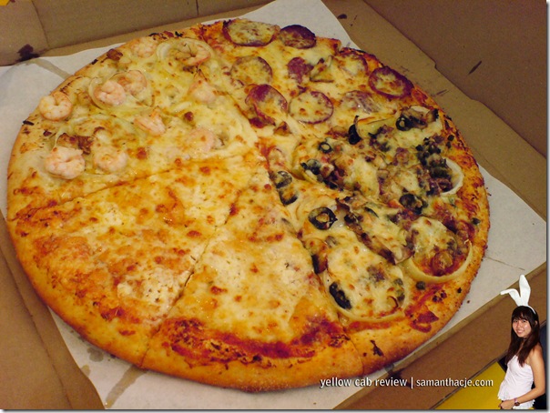 Yellow Cab Pizza four-choice