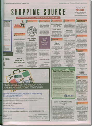Heath Department Ad