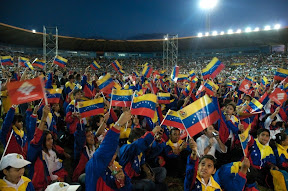 Gira Al Encuentro con Venezuela. SJVSB y Gustavo Dudamel. Estadio Luis Aparicio. Maracaibo, estado Zulia. 29-01-2010. Foto: Nohely Oliveros. Fesnojiv