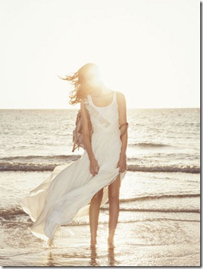 White dress- this is glamorous