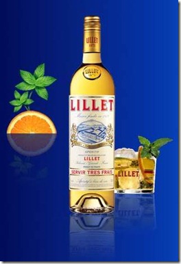 Lillet with orange
