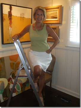 Ann hard at work