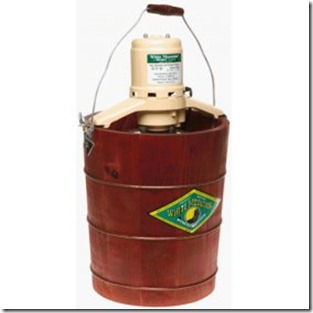 White Mountain ice cream maker